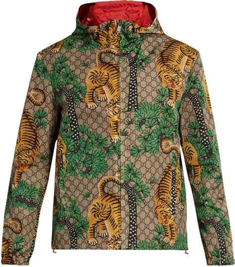 gucci nylon jacket tiger fake|gucci tiger denim jacket.